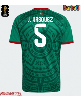 Mexic Johan Vasquez #5 Tricou Fotbal Replică Mondial 2026 Barbati Acasa Mexic Johan Vasquez #5 Tricou Fotbal Replică Mondial 2026 Barbati Acasa
